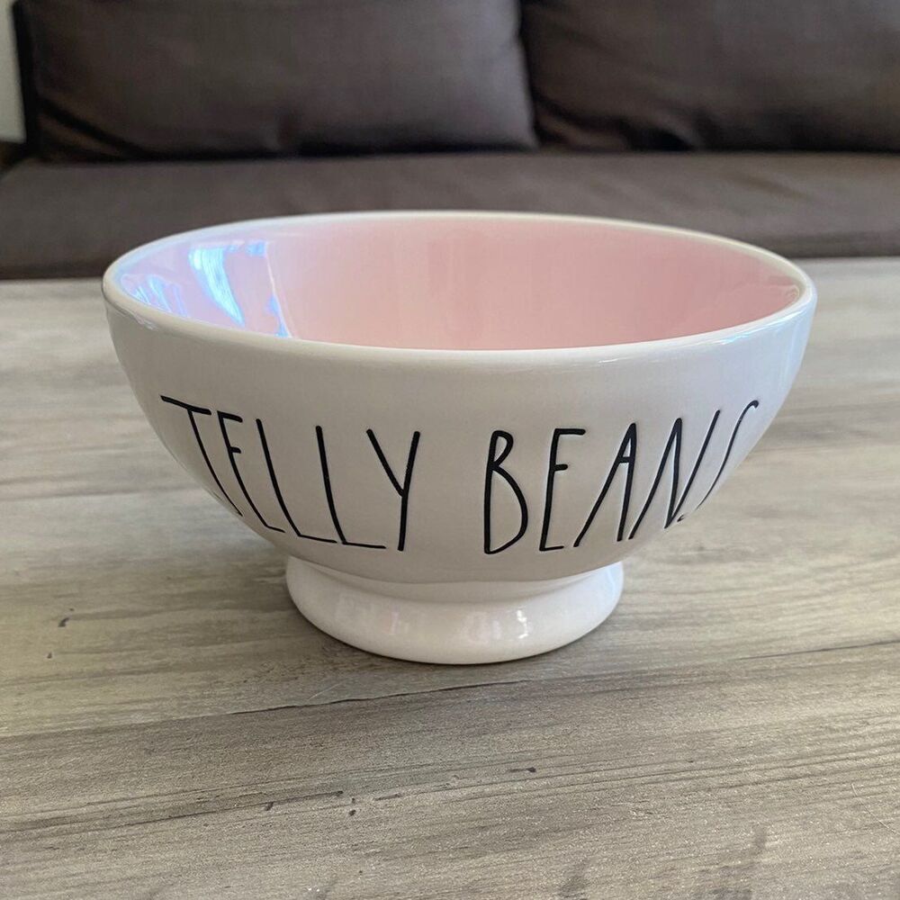 Rae Dunn Pink Jelly Beans Bowl